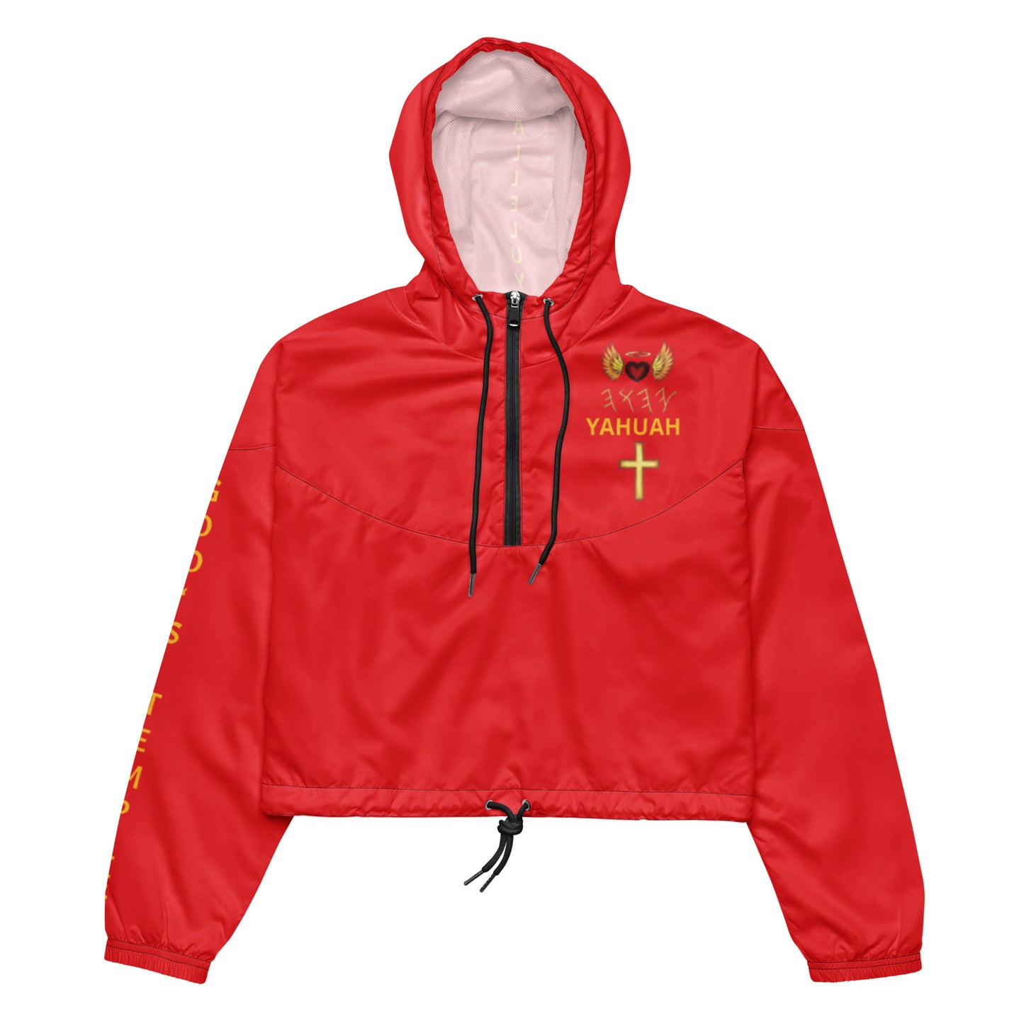 YAHUAH’s Temple J Women’s cropped windbreaker
