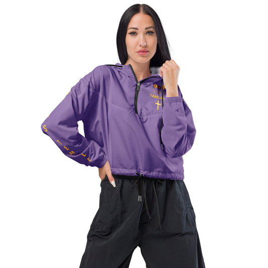 YAHUAH’s Temple J Women’s cropped windbreaker