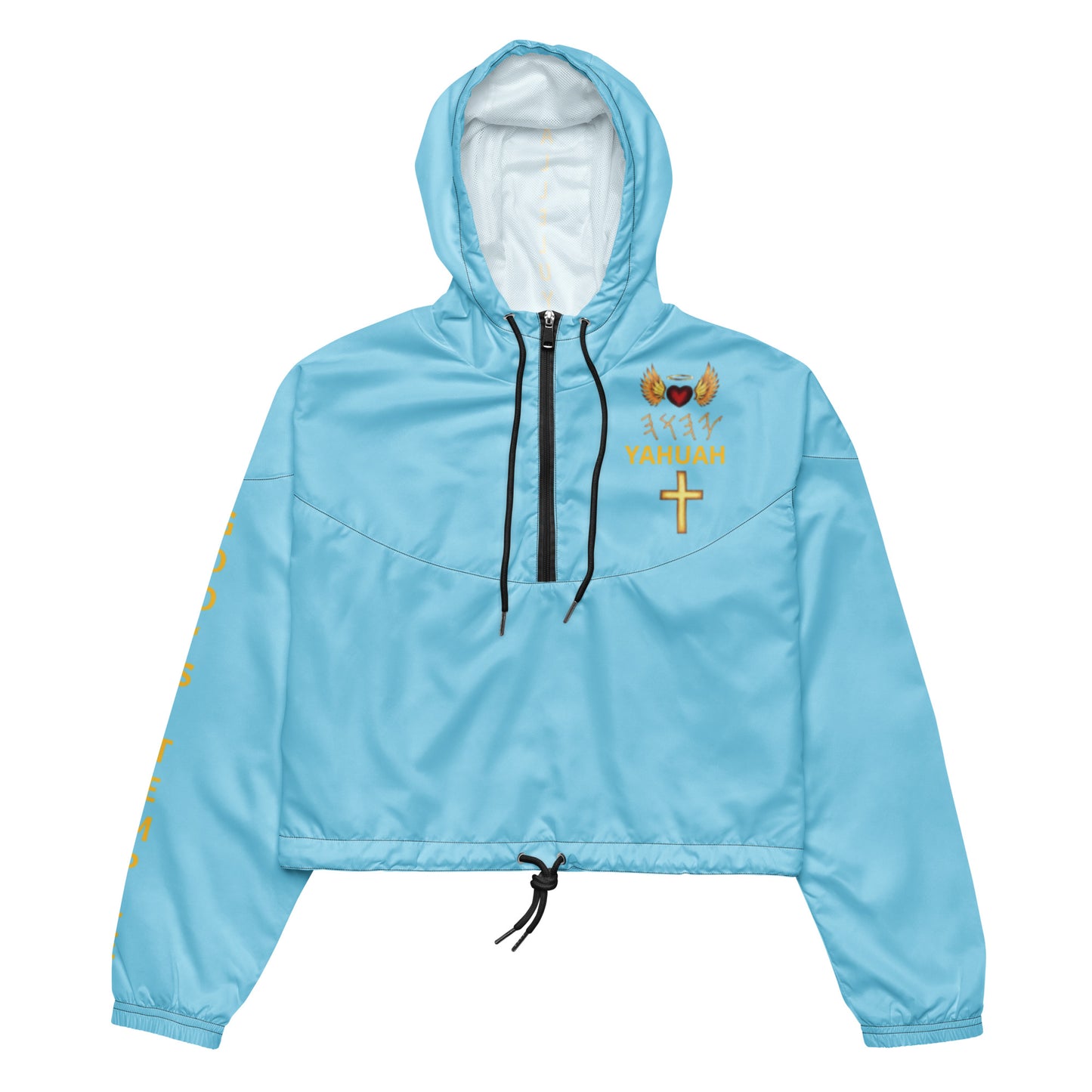 YAHUAH’s Temple J Women’s cropped windbreaker