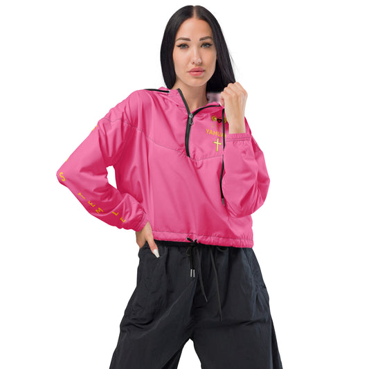 YAHUAH’s Temple J Women’s cropped windbreaker