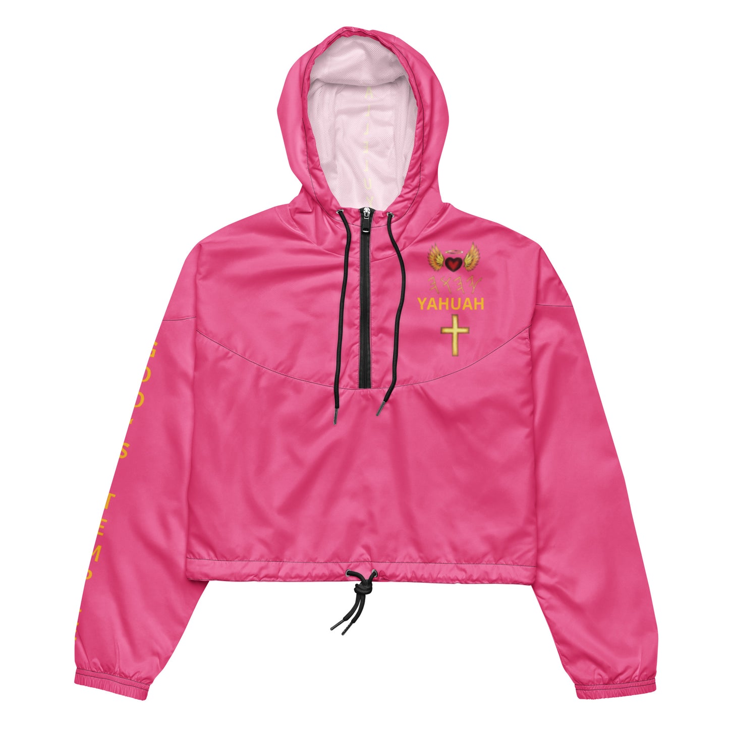 YAHUAH’s Temple J Women’s cropped windbreaker