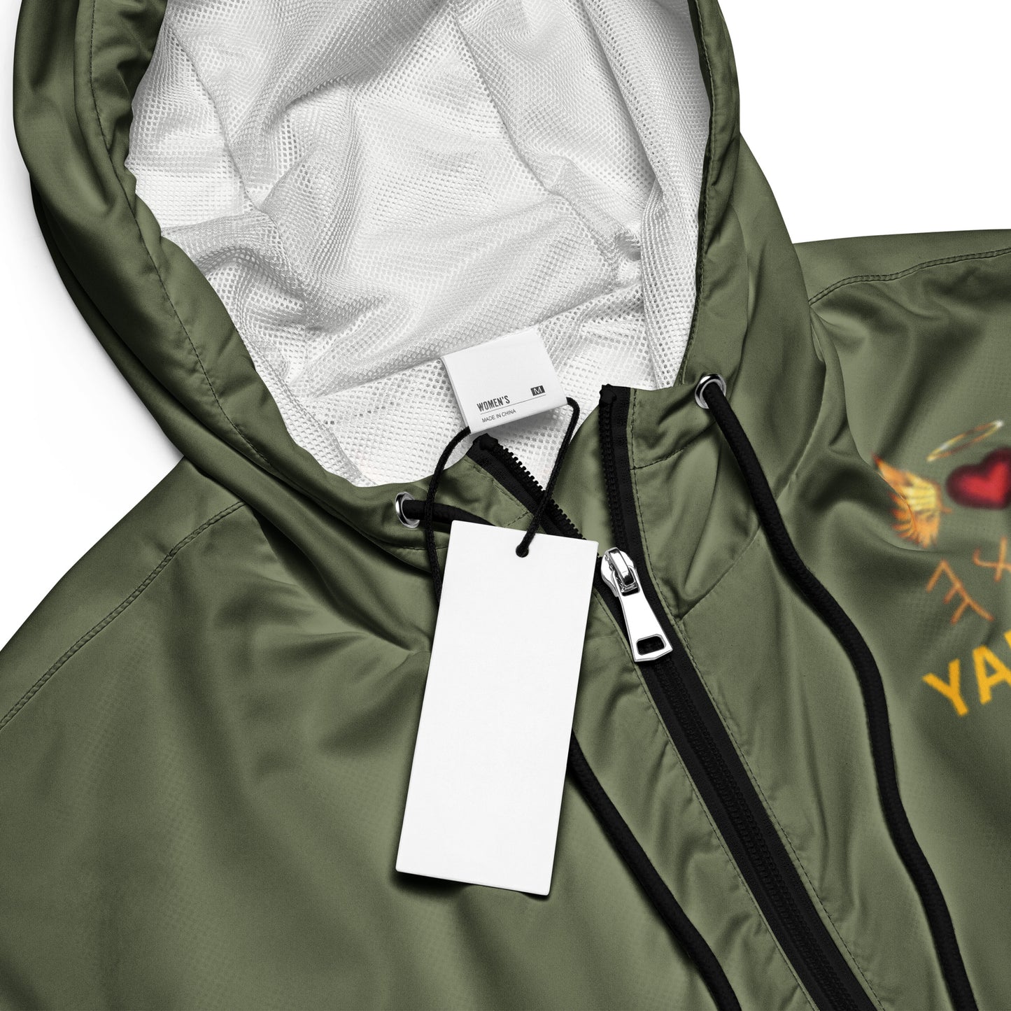 YAHUAH’s Temple J Women’s cropped windbreaker