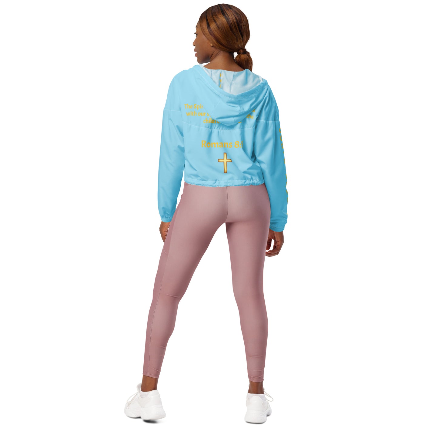 YAHUAH’s Temple J Women’s cropped windbreaker