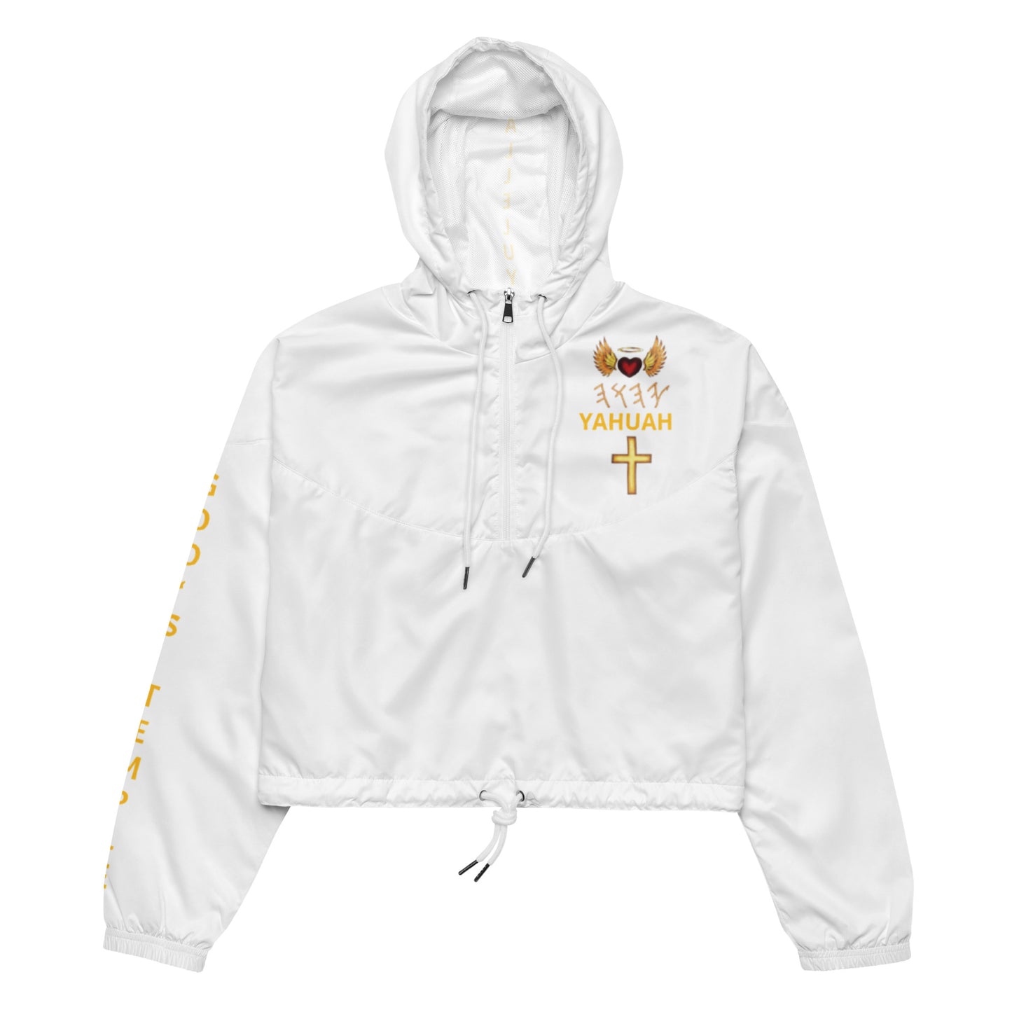 YAHUAH’s Temple J Women’s cropped windbreaker