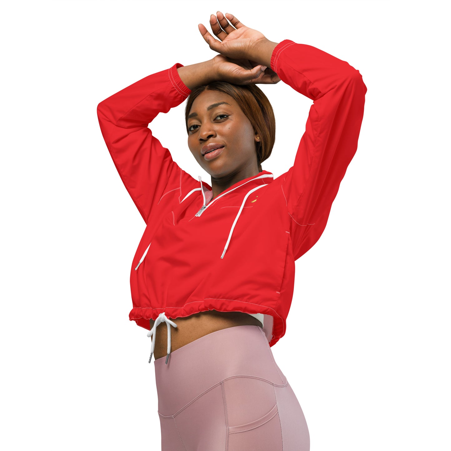 YAHUAH’s Temple J Women’s cropped windbreaker