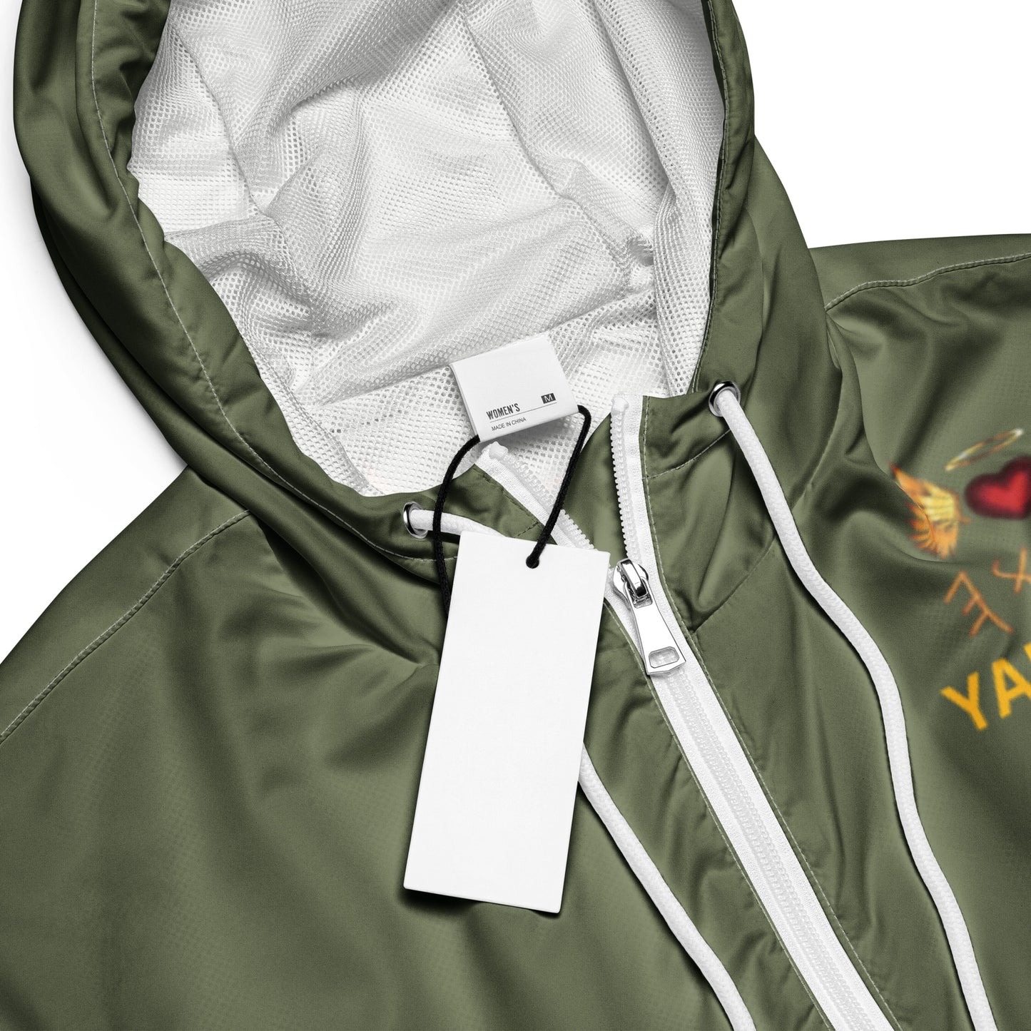 YAHUAH’s Temple J Women’s cropped windbreaker