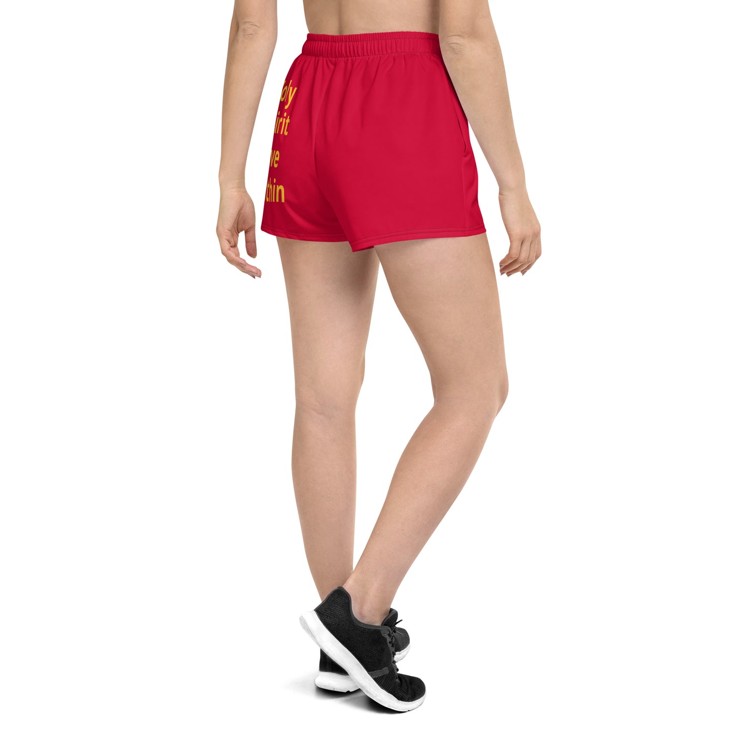 YAHUAH’s Temple P Women’s Recycled Athletic Shorts