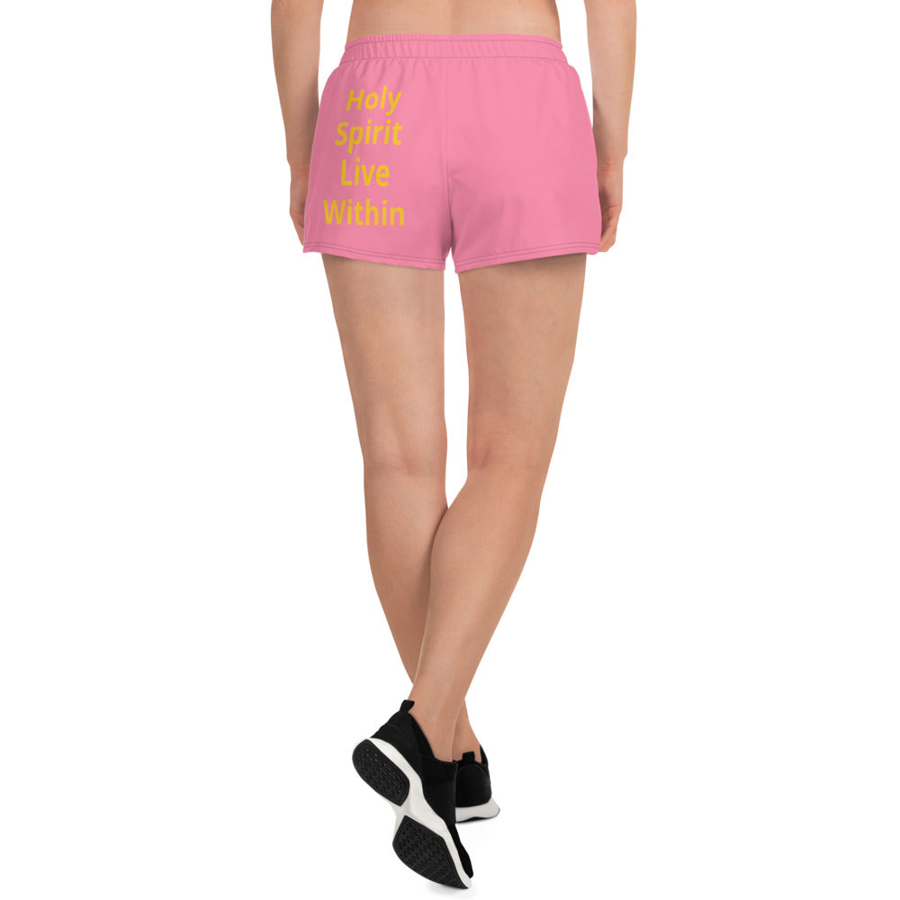 YAHUAH’s Temple P Women’s Recycled Athletic Shorts