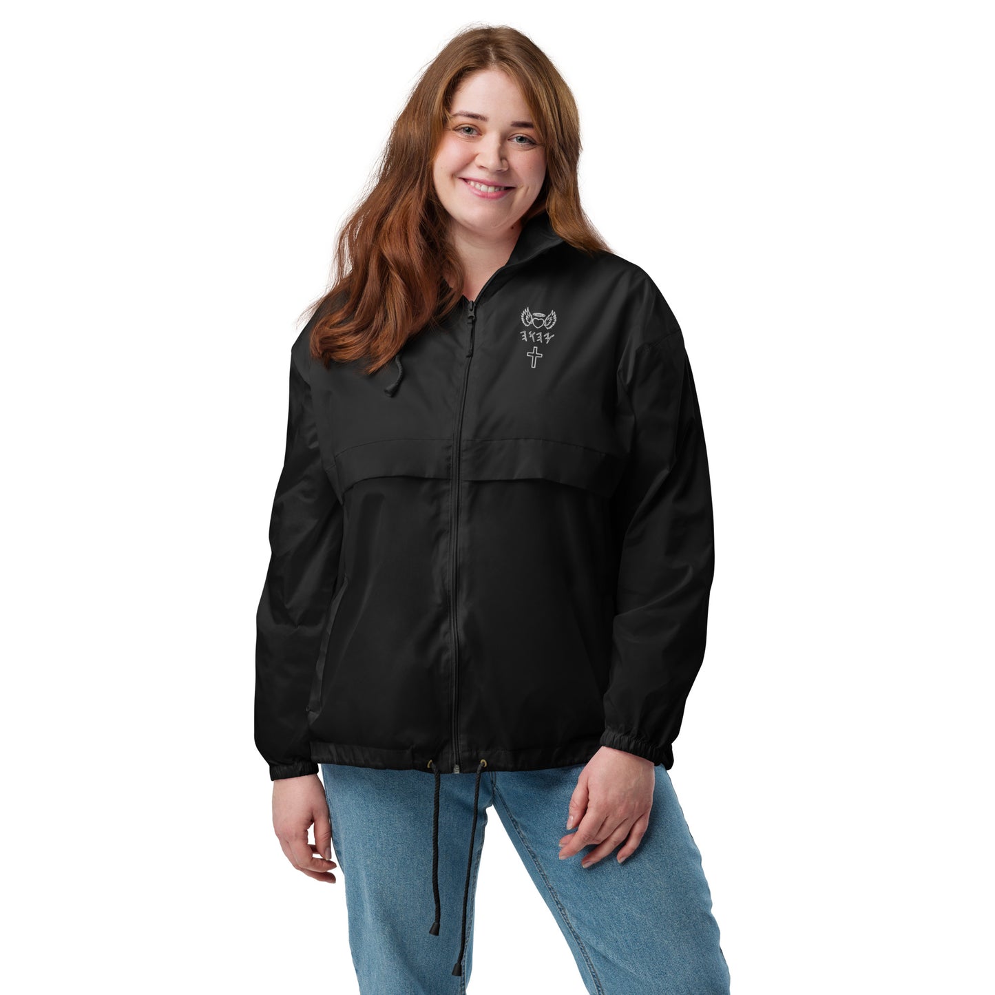 YAHUAH’s Temple J Unisex windbreaker