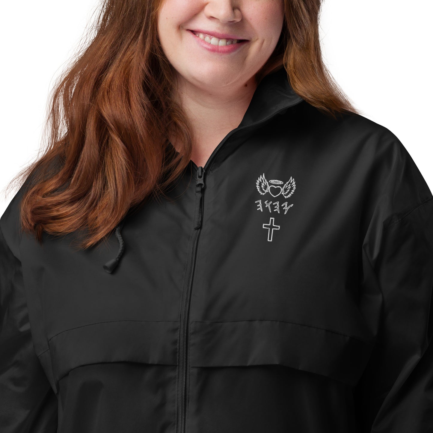 YAHUAH’s Temple J Unisex windbreaker
