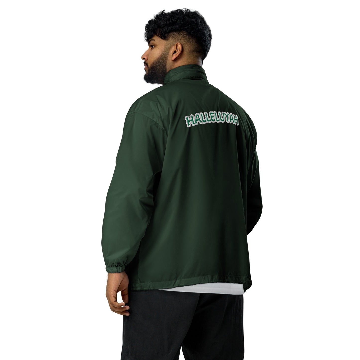 YAHUAH’s Temple J Unisex windbreaker