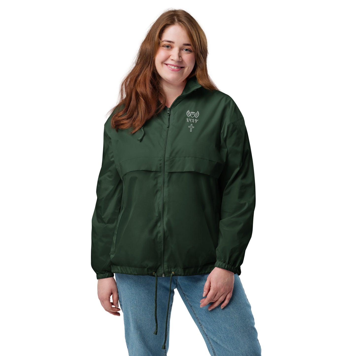 YAHUAH’s Temple J Unisex windbreaker