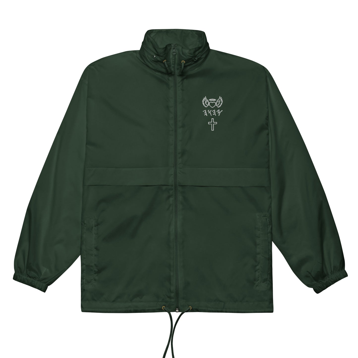 YAHUAH’s Temple J Unisex windbreaker