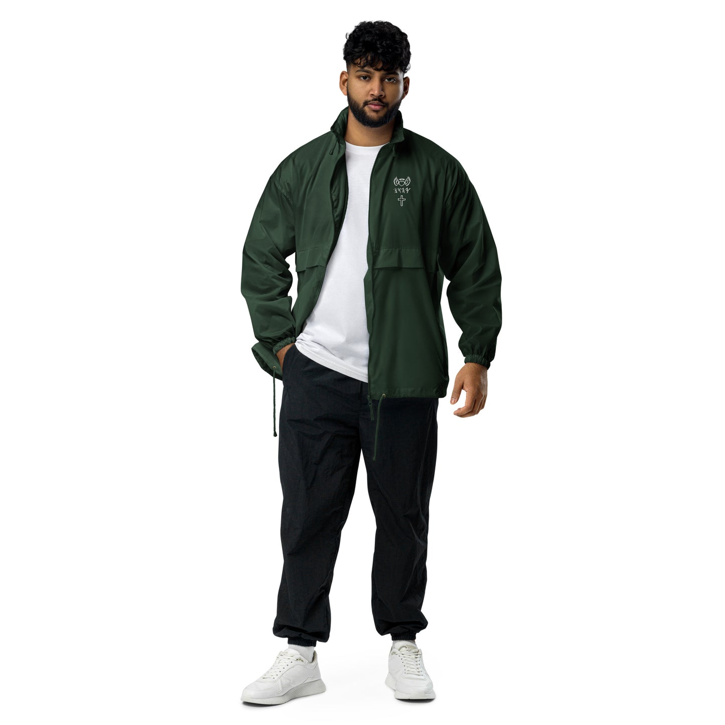 YAHUAH’s Temple Unisex windbreaker