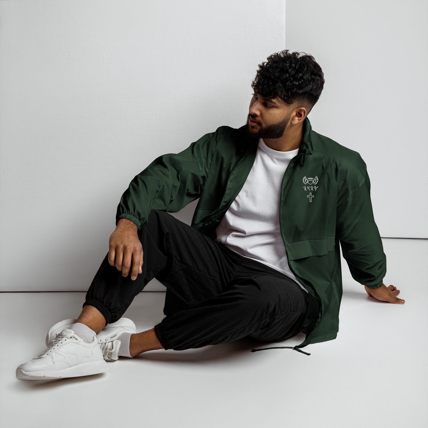 YAHUAH’s Temple Unisex windbreaker
