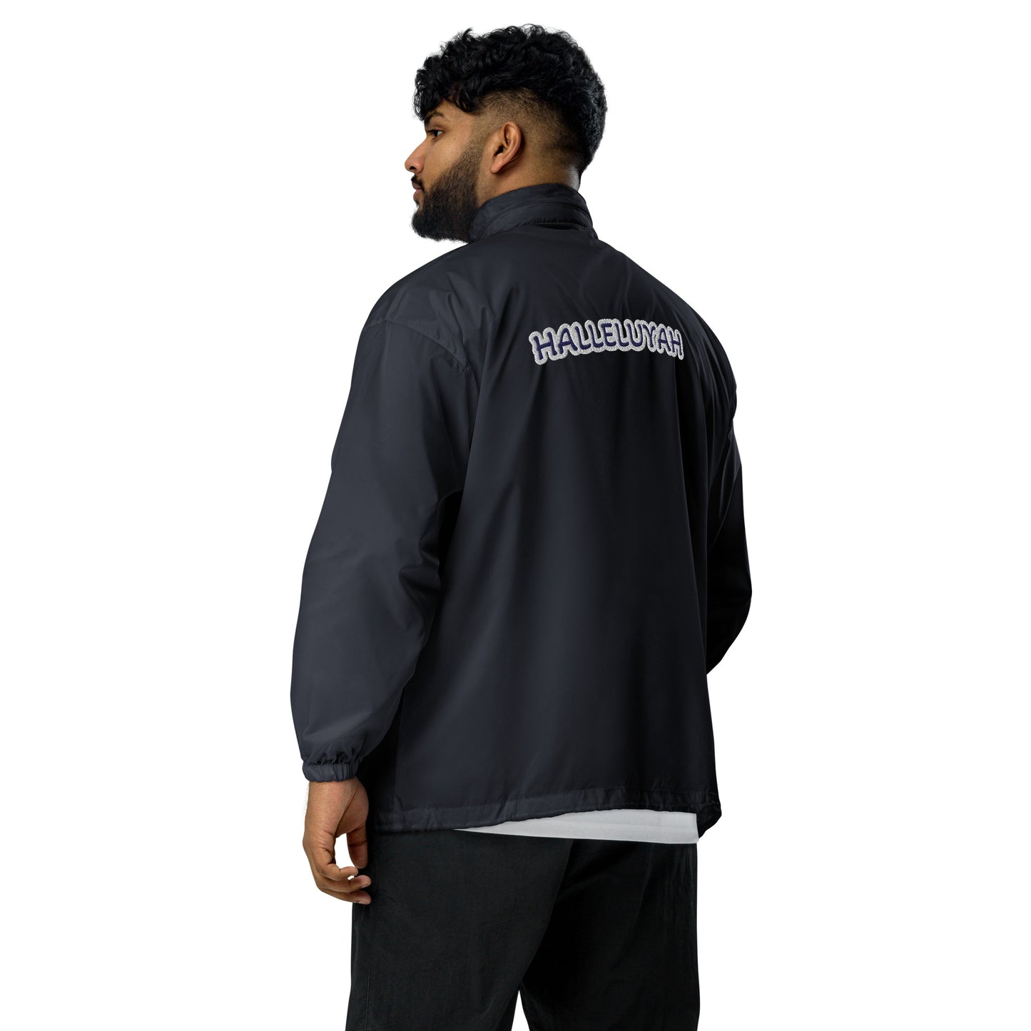 YAHUAH’s Temple J Unisex windbreaker
