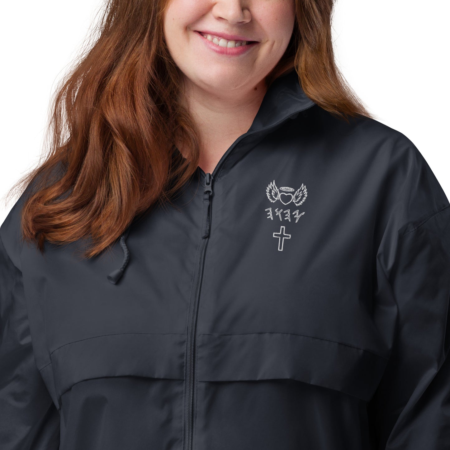 YAHUAH’s Temple J Unisex windbreaker
