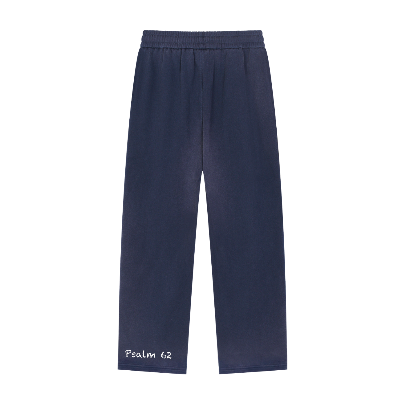 Sun Fade Raw Edge Straight-Leg Sweatpants