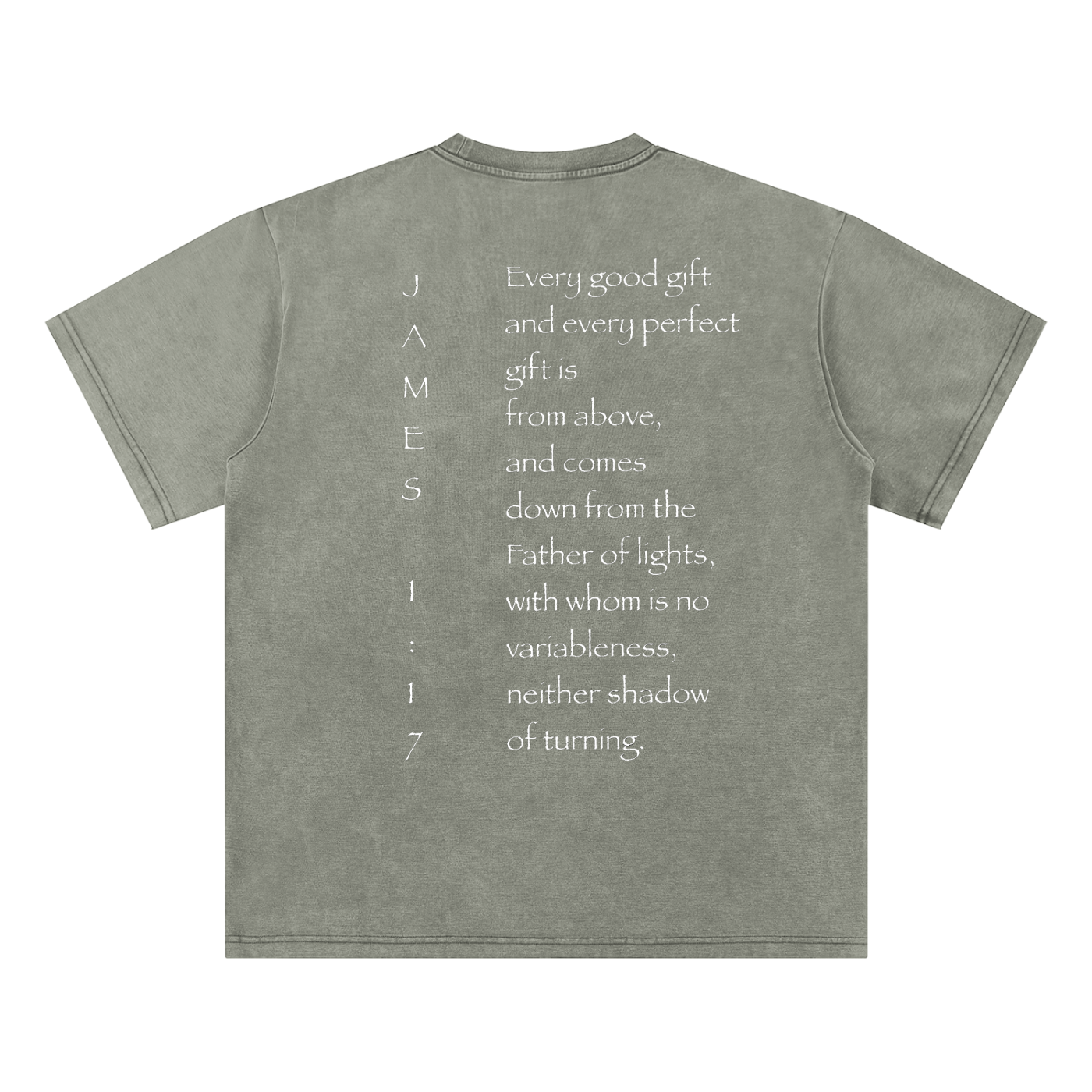 Bamboo Slub Snow Washed T-Shirt