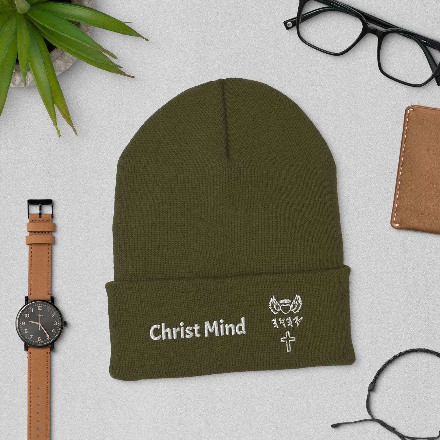 YAHUAH’s Temple H Cuffed Beanie