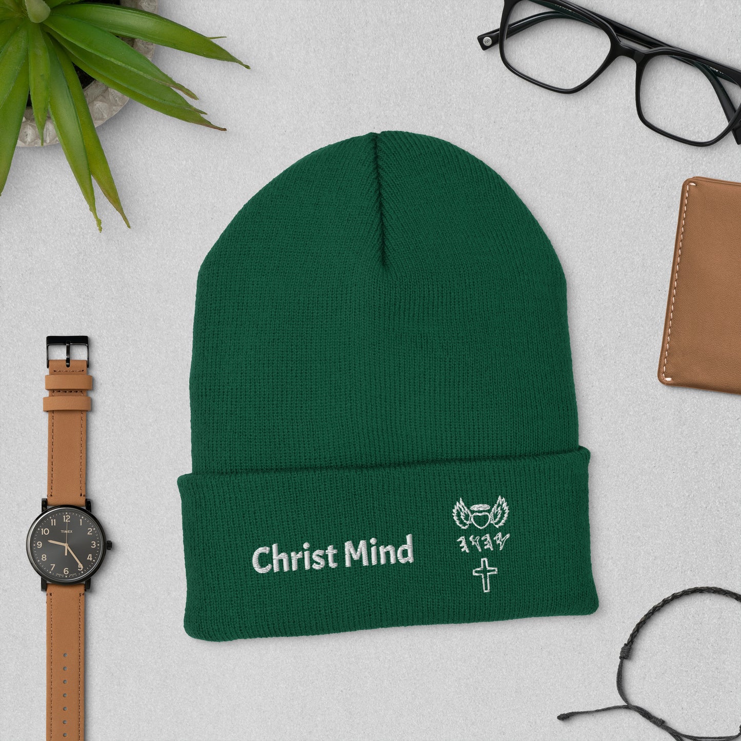 YAHUAH’s Temple H Cuffed Beanie
