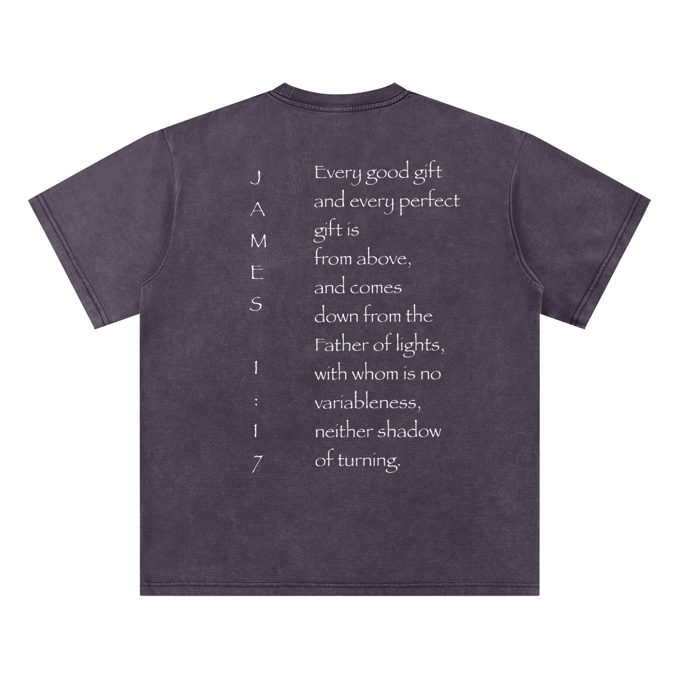 Bamboo Slub Snow Washed T-Shirt
