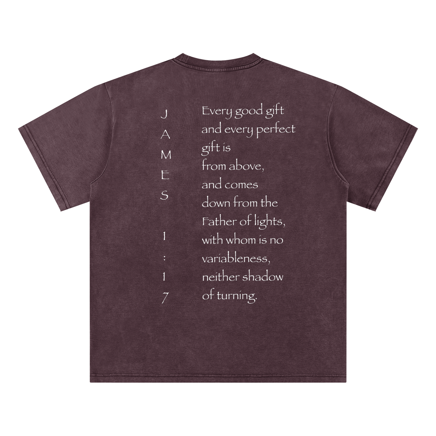 Bamboo Slub Snow Washed T-Shirt