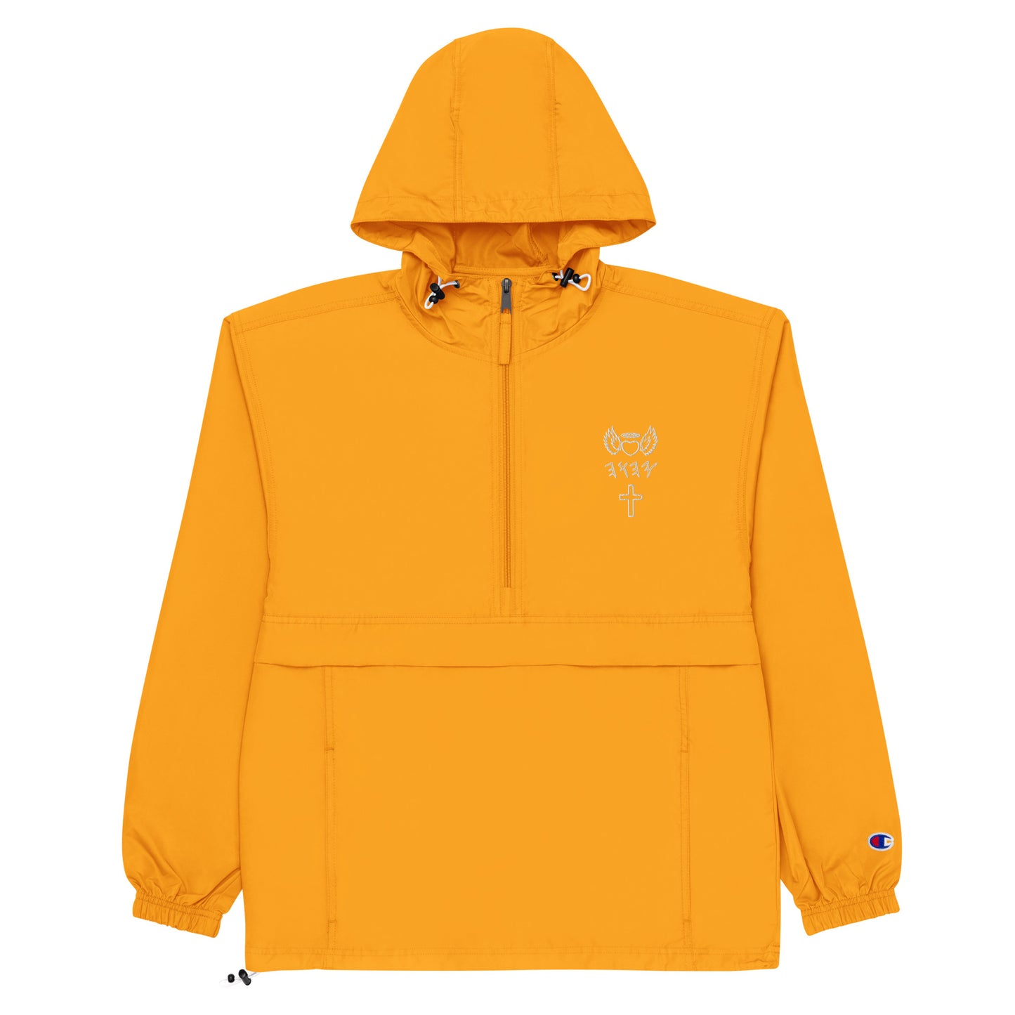 YAHUAH’s Temple J Embroidered Champion Packable Jacket