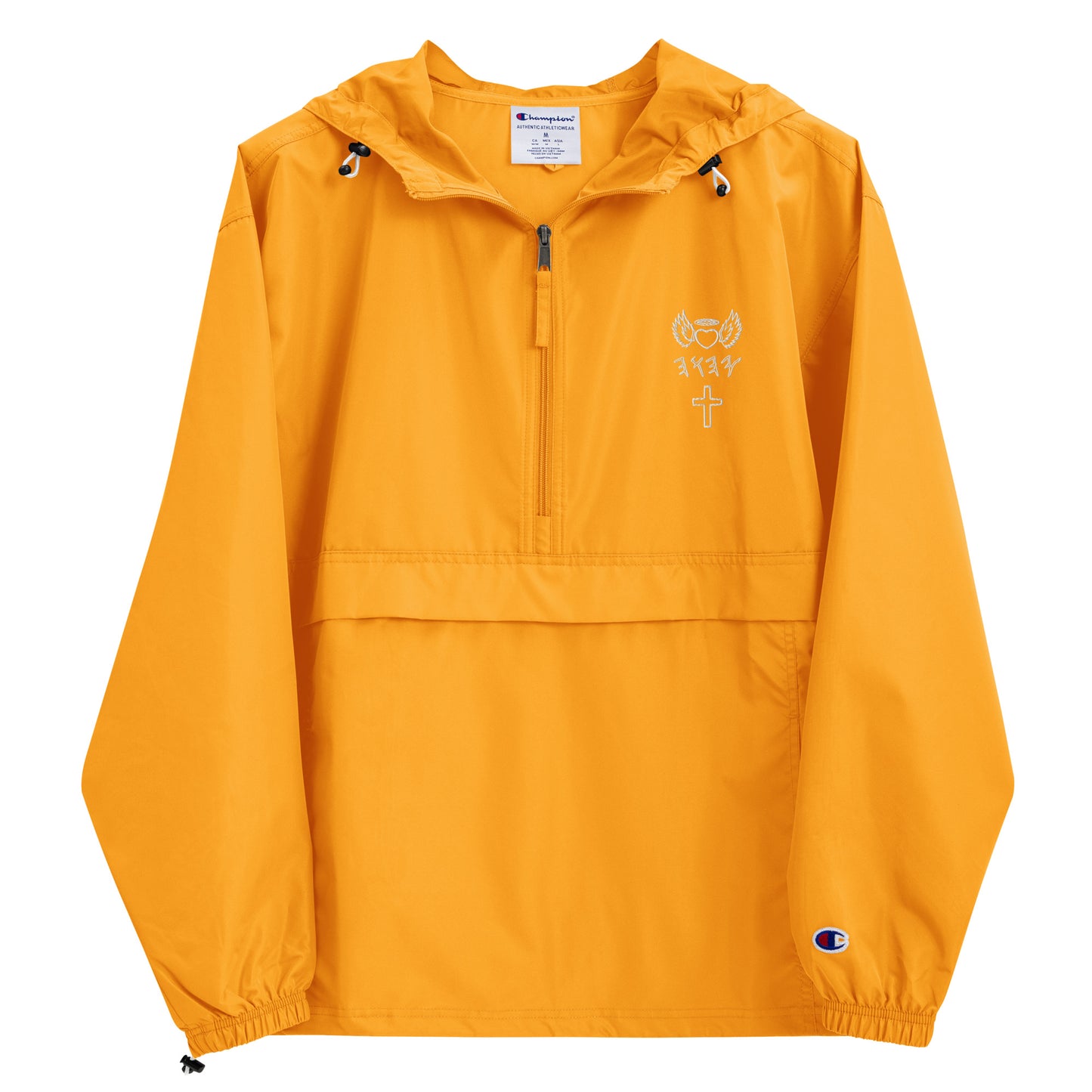 YAHUAH’s Temple J Embroidered Champion Packable Jacket