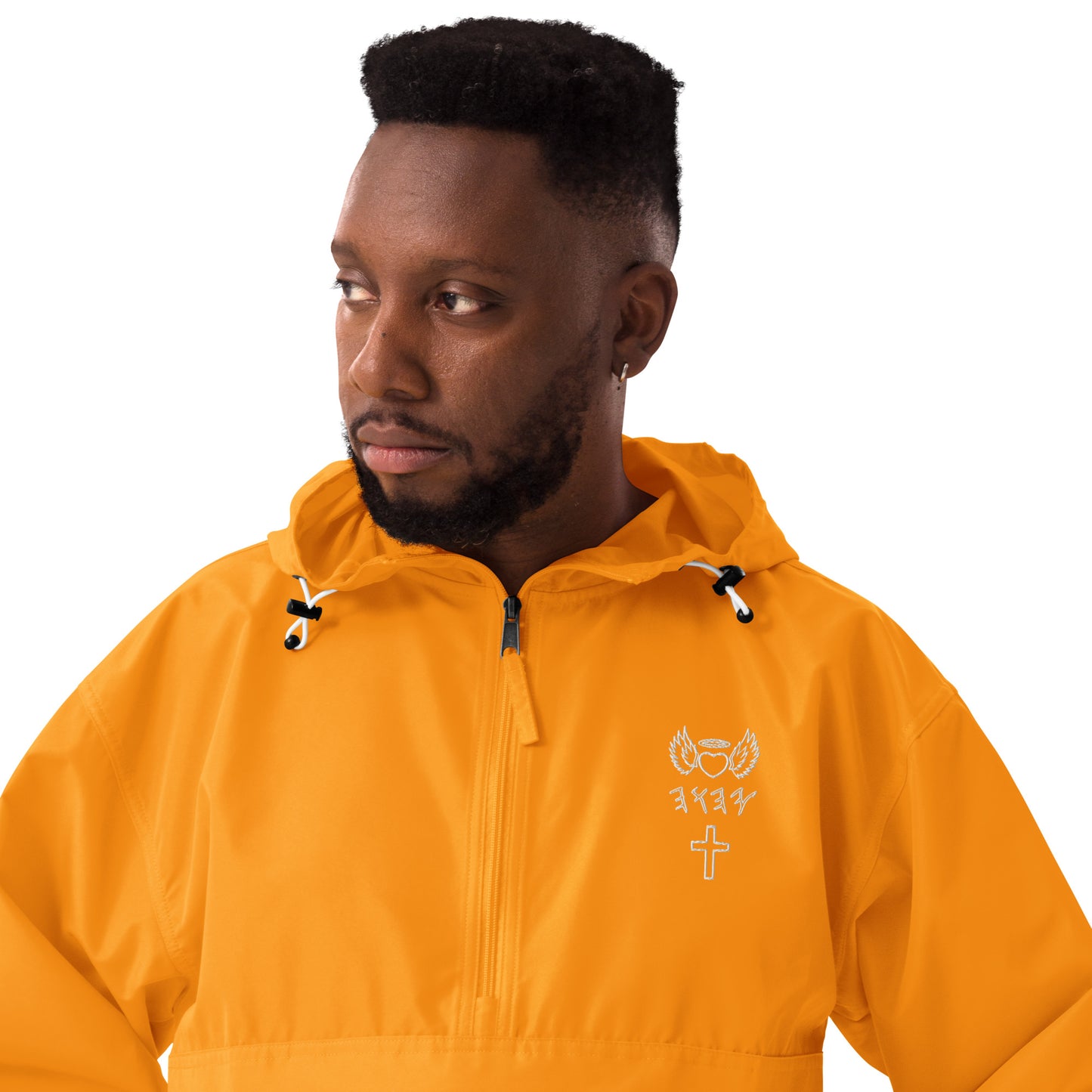 YAHUAH’s Temple J Embroidered Champion Packable Jacket