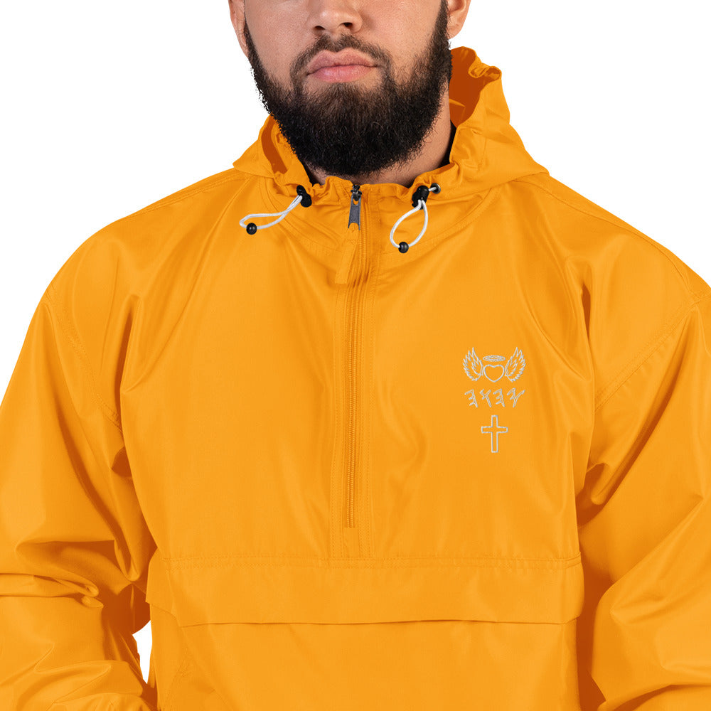 YAHUAH’s Temple J Embroidered Champion Packable Jacket