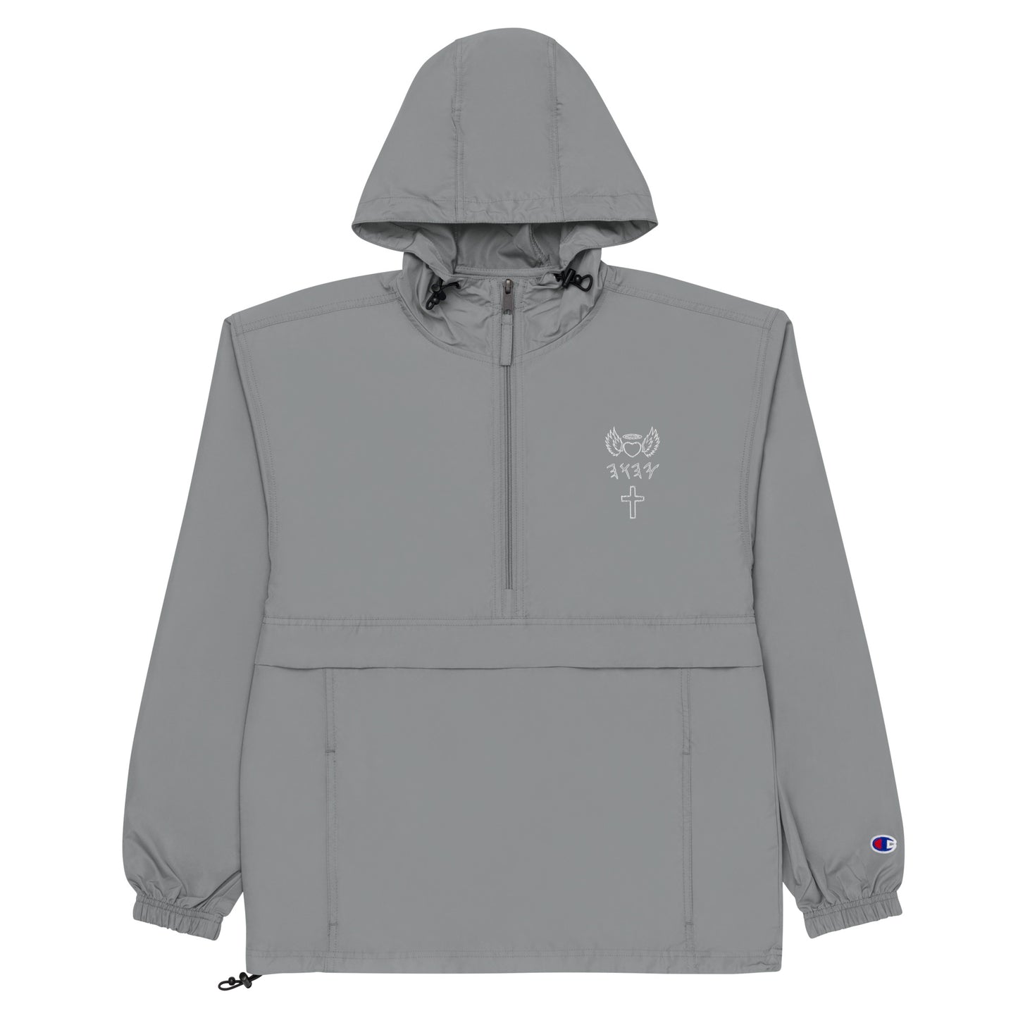 YAHUAH’s Temple J Embroidered Champion Packable Jacket