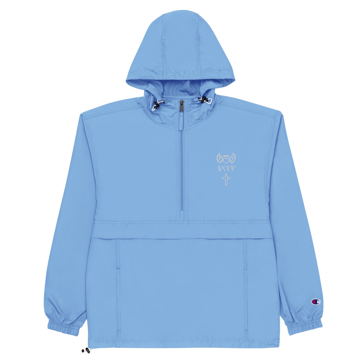 YAHUAH’s Temple J Embroidered Champion Packable Jacket