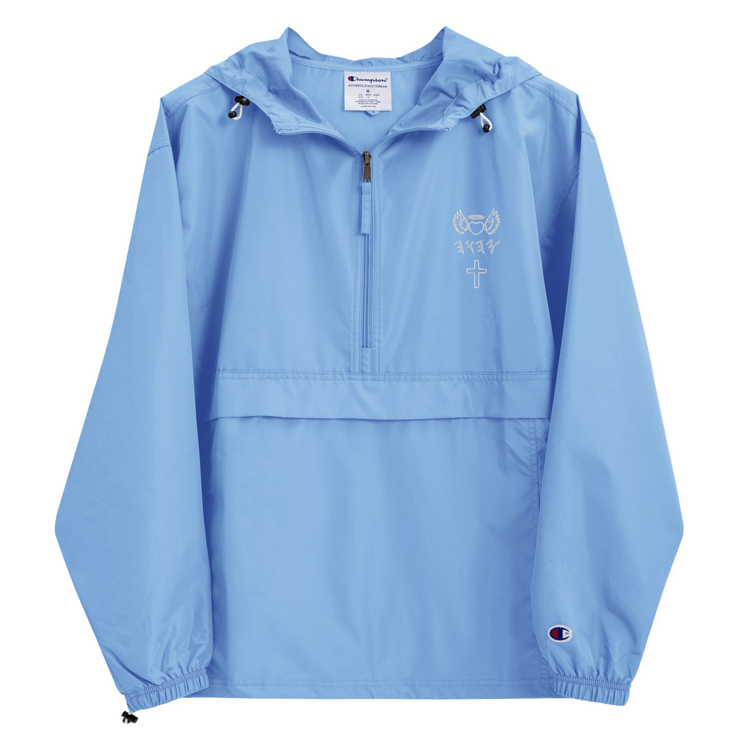 YAHUAH’s Temple J Embroidered Champion Packable Jacket