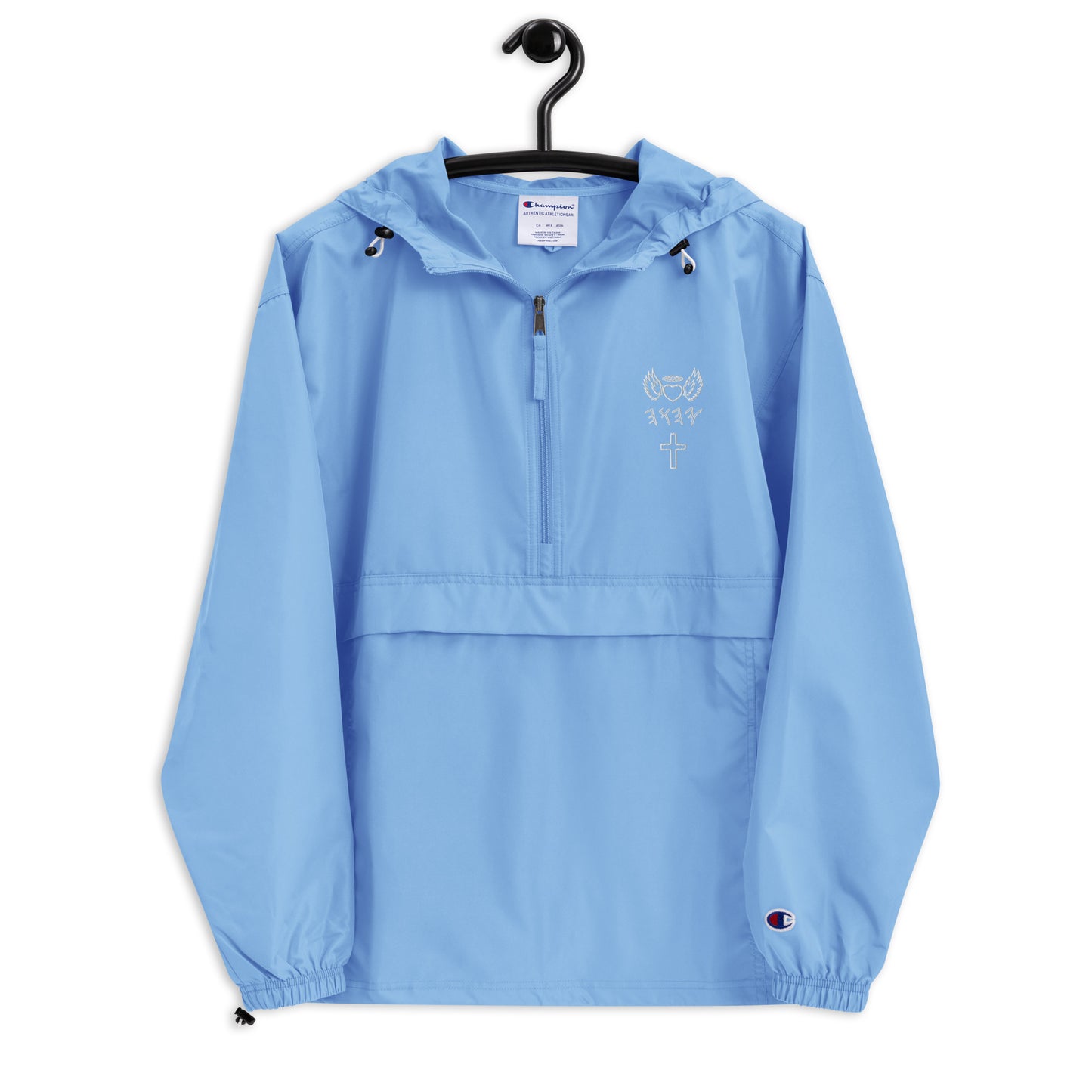 YAHUAH’s Temple J Embroidered Champion Packable Jacket