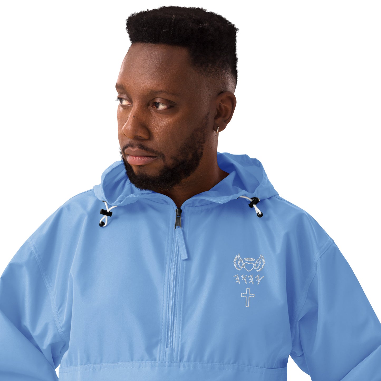 YAHUAH’s Temple J Embroidered Champion Packable Jacket