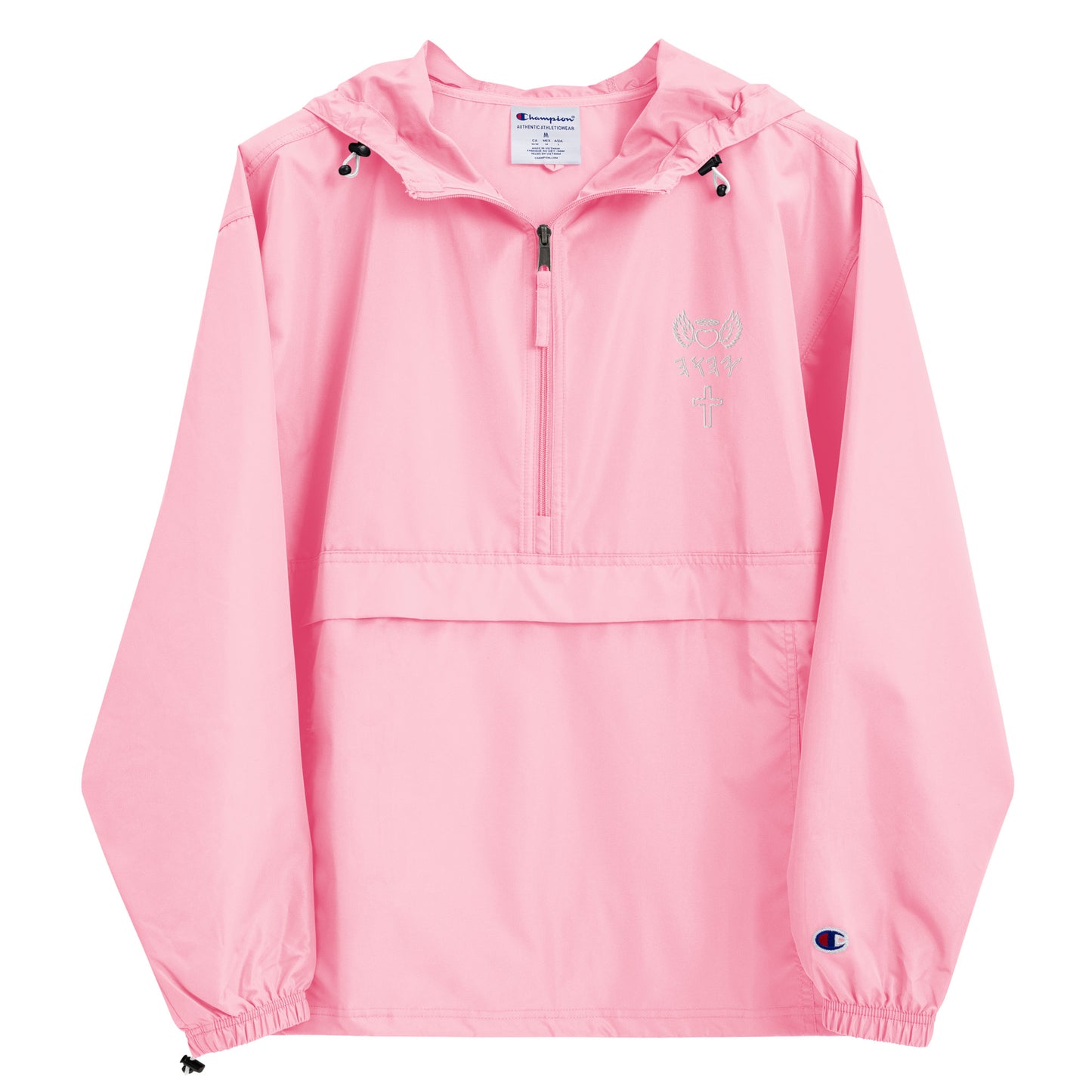 YAHUAH’s Temple J Embroidered Champion Packable Jacket