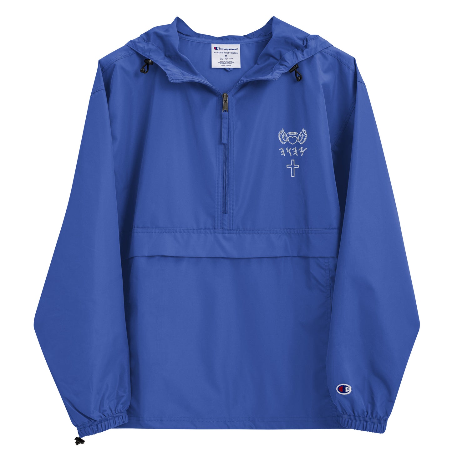 YAHUAH’s Temple J Embroidered Champion Packable Jacket