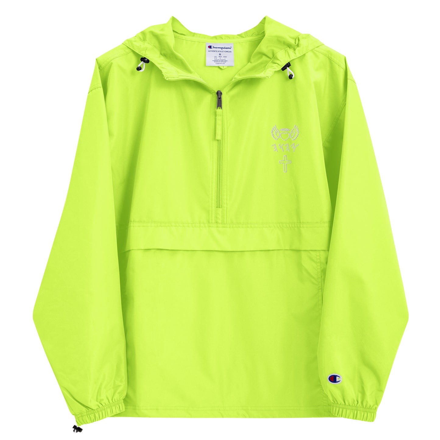 YAHUAH’s Temple J Embroidered Champion Packable Jacket