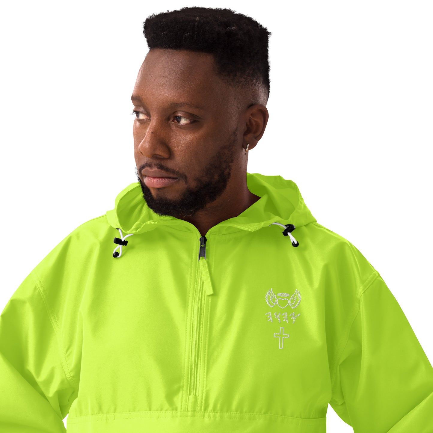 YAHUAH’s Temple J Embroidered Champion Packable Jacket
