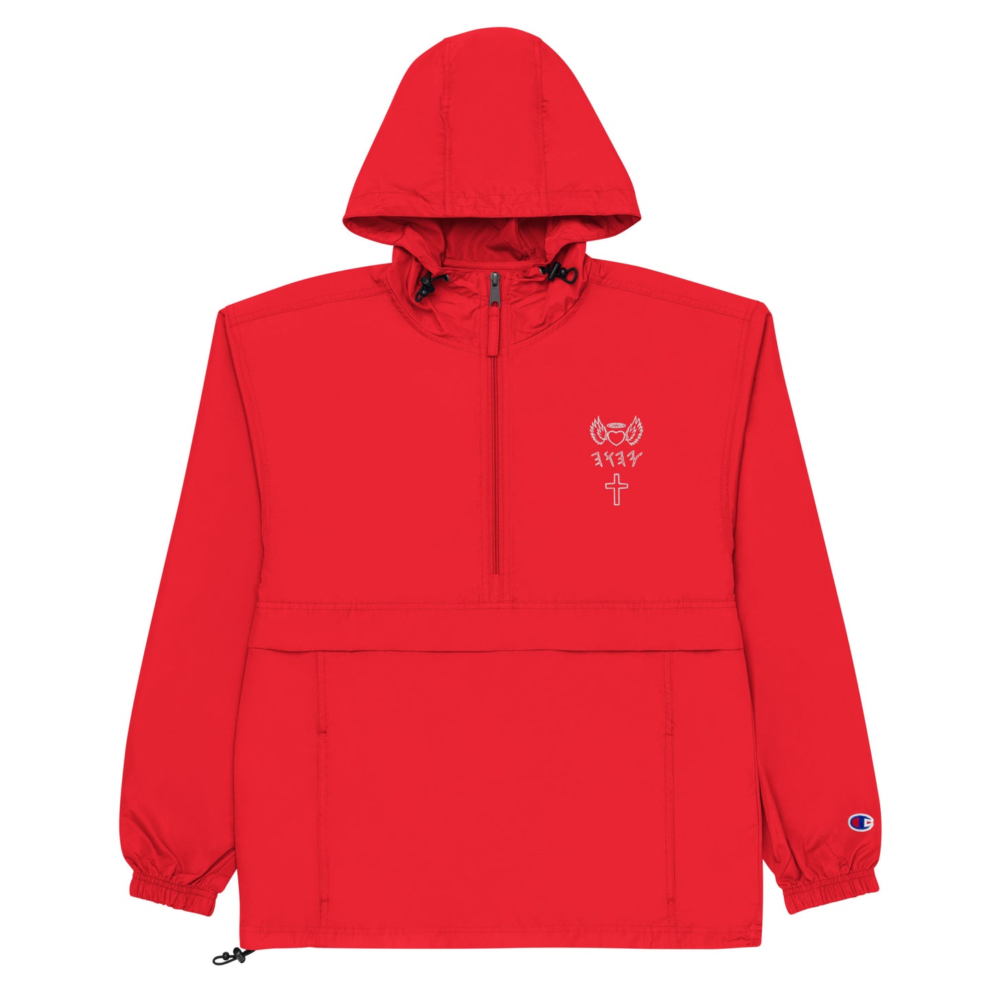 YAHUAH’s Temple J Embroidered Champion Packable Jacket