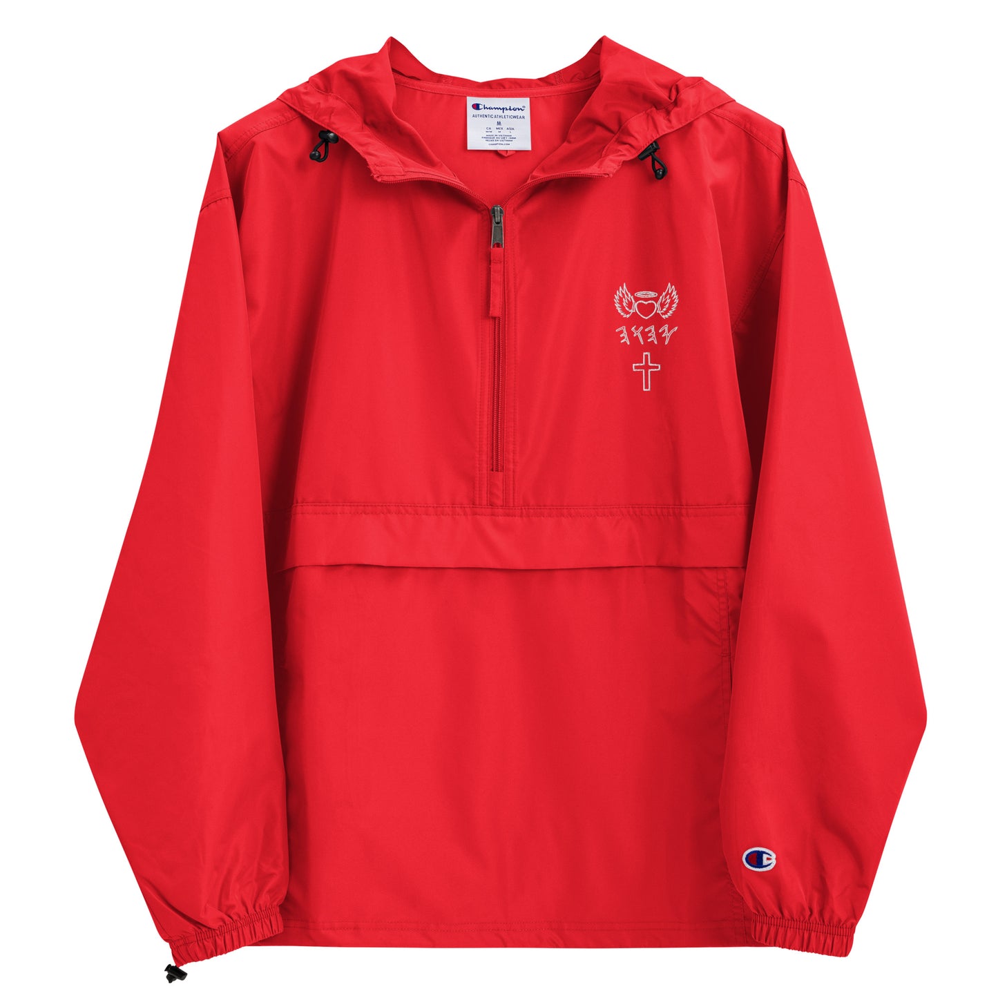 YAHUAH’s Temple J Embroidered Champion Packable Jacket