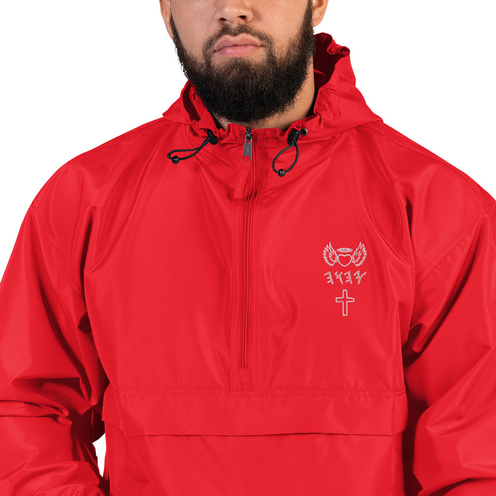 YAHUAH’s Temple J Embroidered Champion Packable Jacket