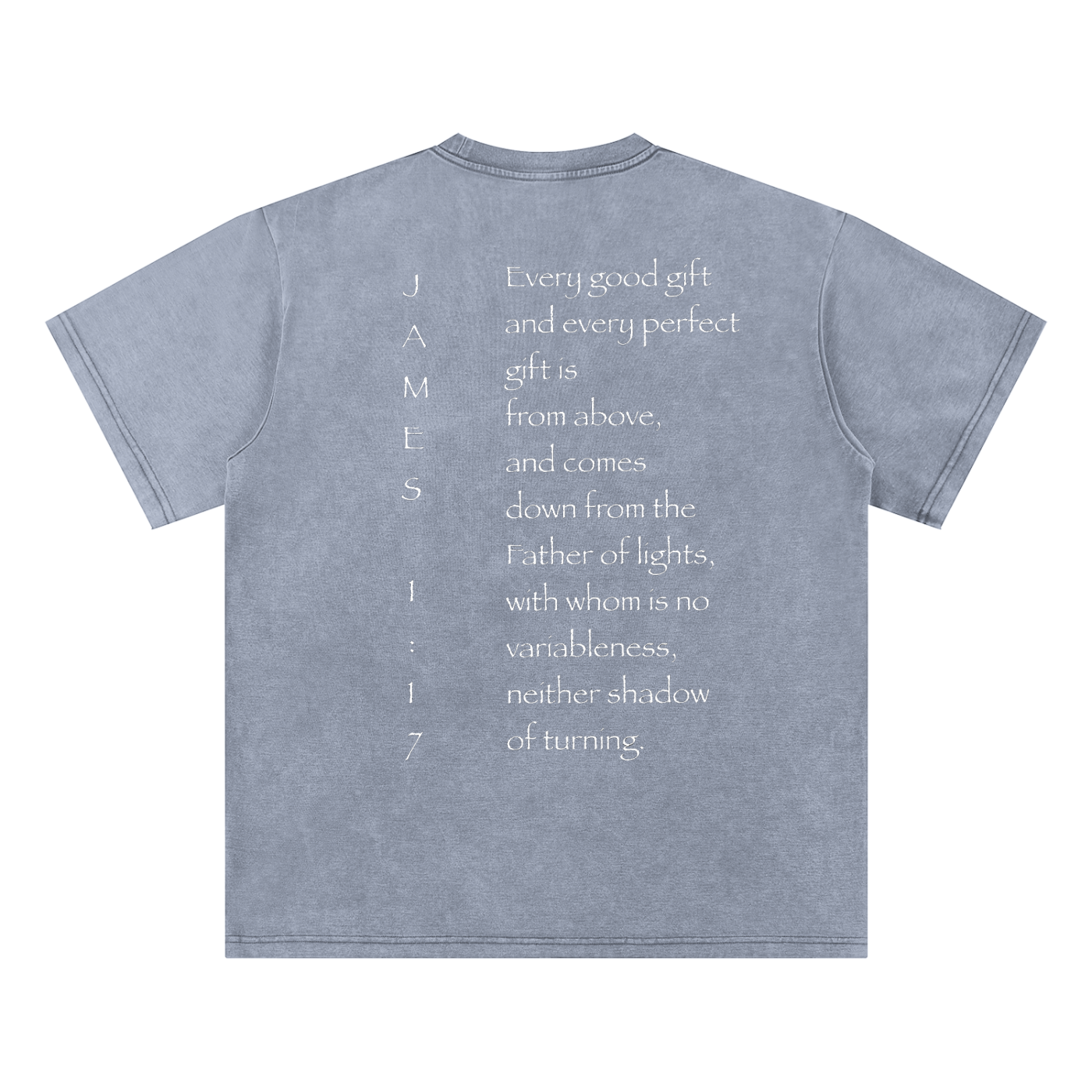 Bamboo Slub Snow Washed T-Shirt