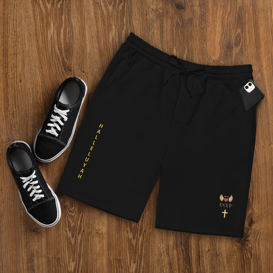 YAHUAH’s Temple P S Men's fleece shorts