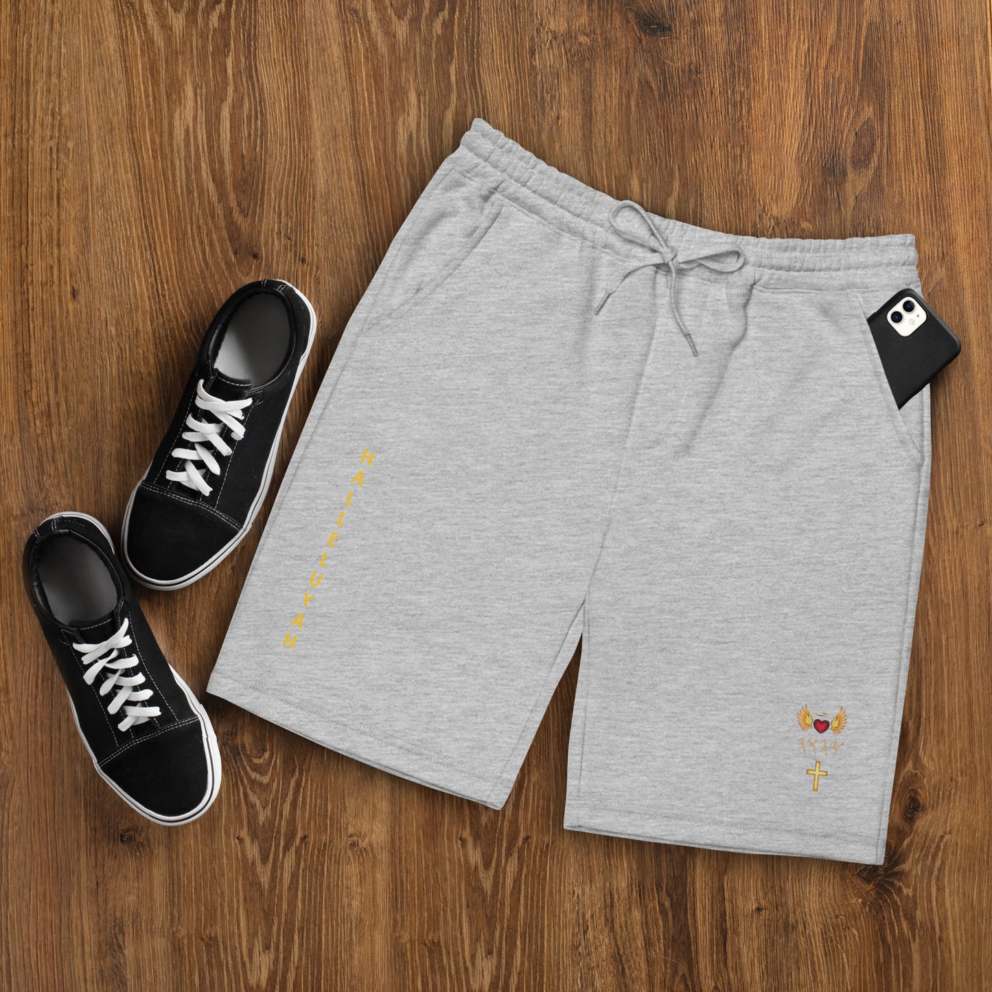 YAHUAH’s Temple P S Men's fleece shorts