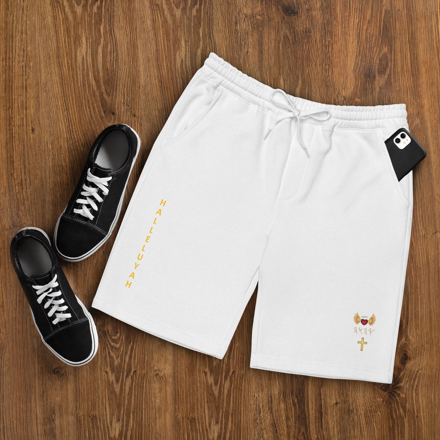 YAHUAH’s Temple P S Men's fleece shorts