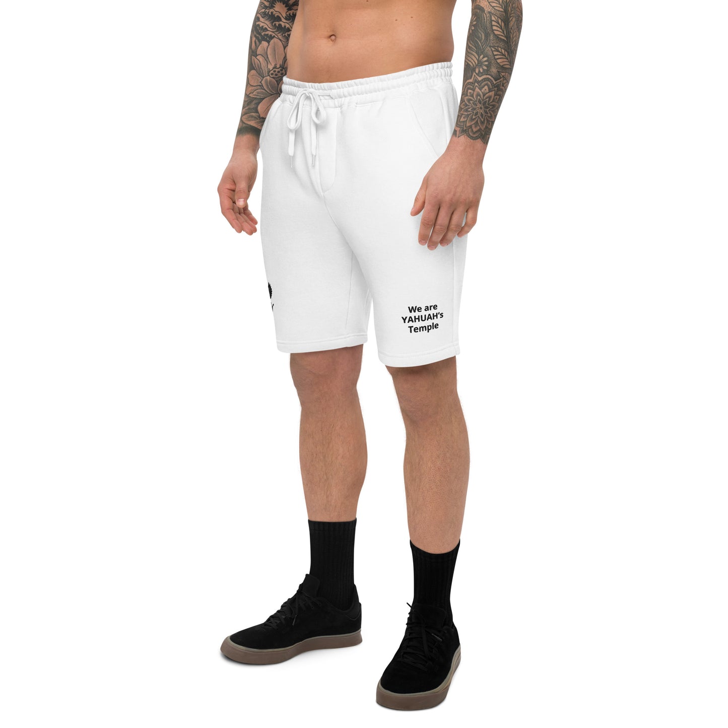 YAHUAH’s Temple P S Men's fleece shorts