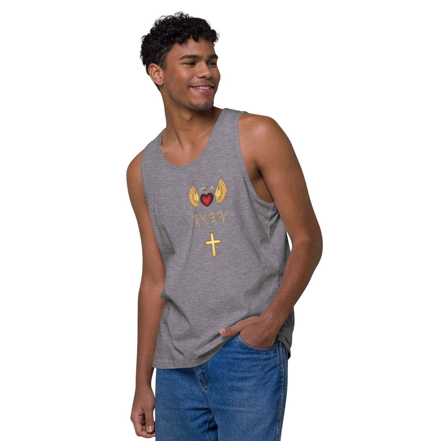YAHUAH’s Temple S Men’s premium tank top