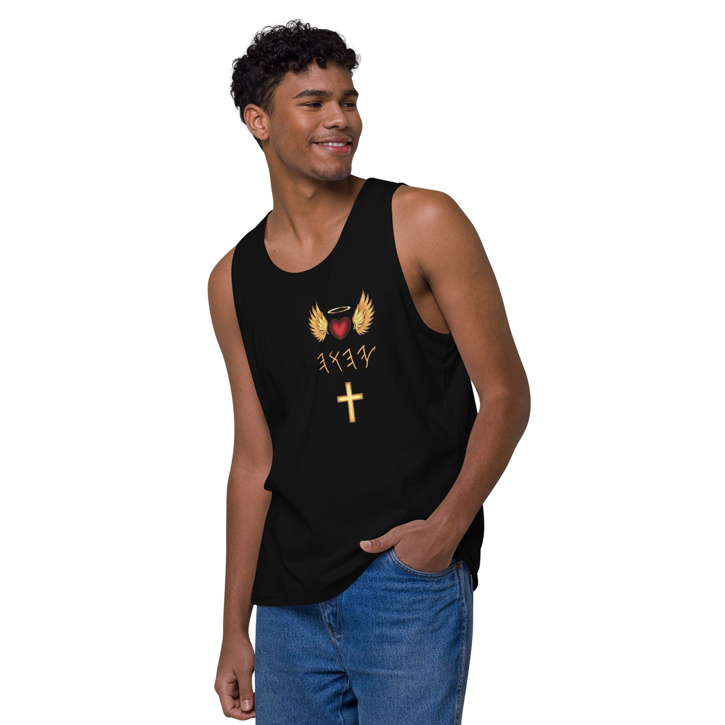 YAHUAH’s Temple S Men’s premium tank top